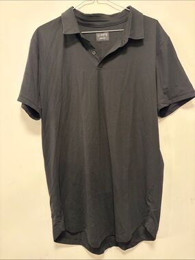 Cuts Clothing Black Men's Polo Shirt